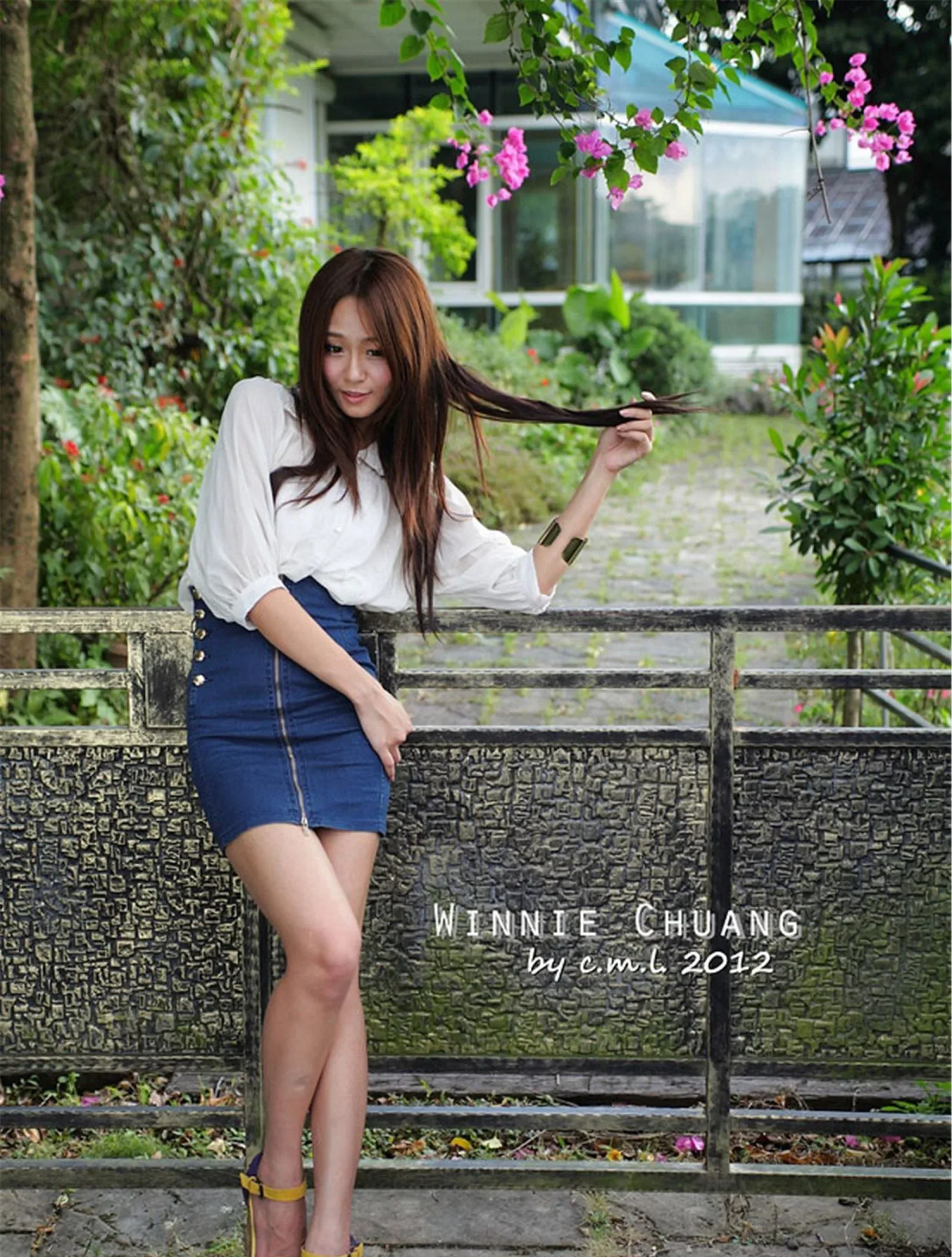 [Tập đặc biệt của Beautyleg] Winnie Xiaoxue - Hình ảnh độ phân giải cao về buổi chụp ảnh ngoại cảnh thanh lịch tại Đại học Quốc gia Đài Loan - 40