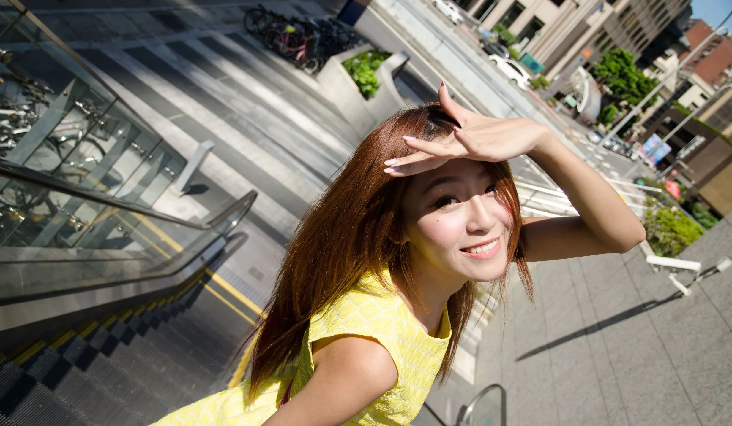[Buổi chụp ảnh ngoài trời của Beautyleg] Winnie Xiaoxue - Bộ ảnh Ultra HD tại khu mua sắm Xinyi - 46