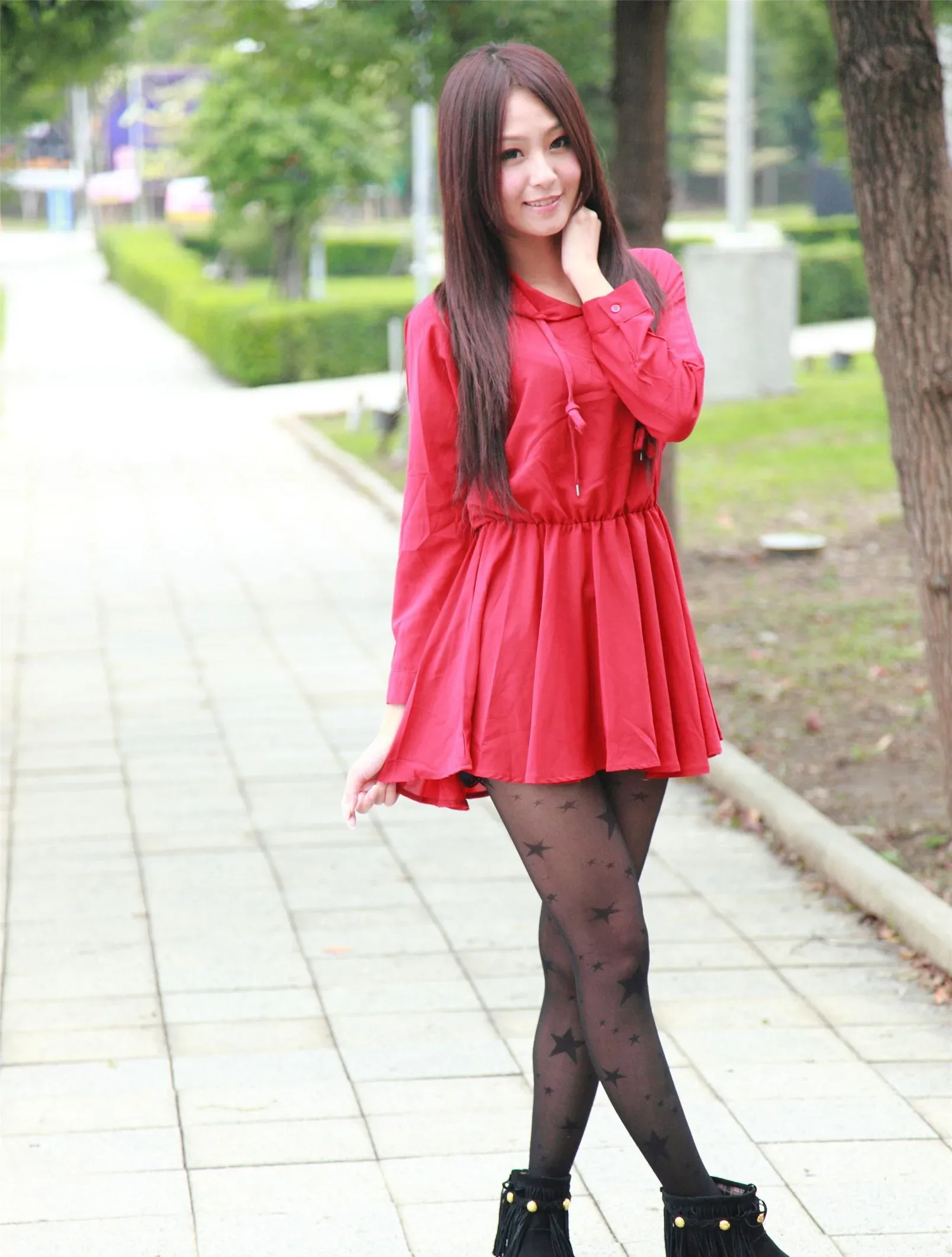[Buổi chụp ảnh ngoài trời của Beautyleg] Winnie Xiaoxue - Bộ ảnh đường phố tại Sân vận động huyện Tân Trúc. - 20