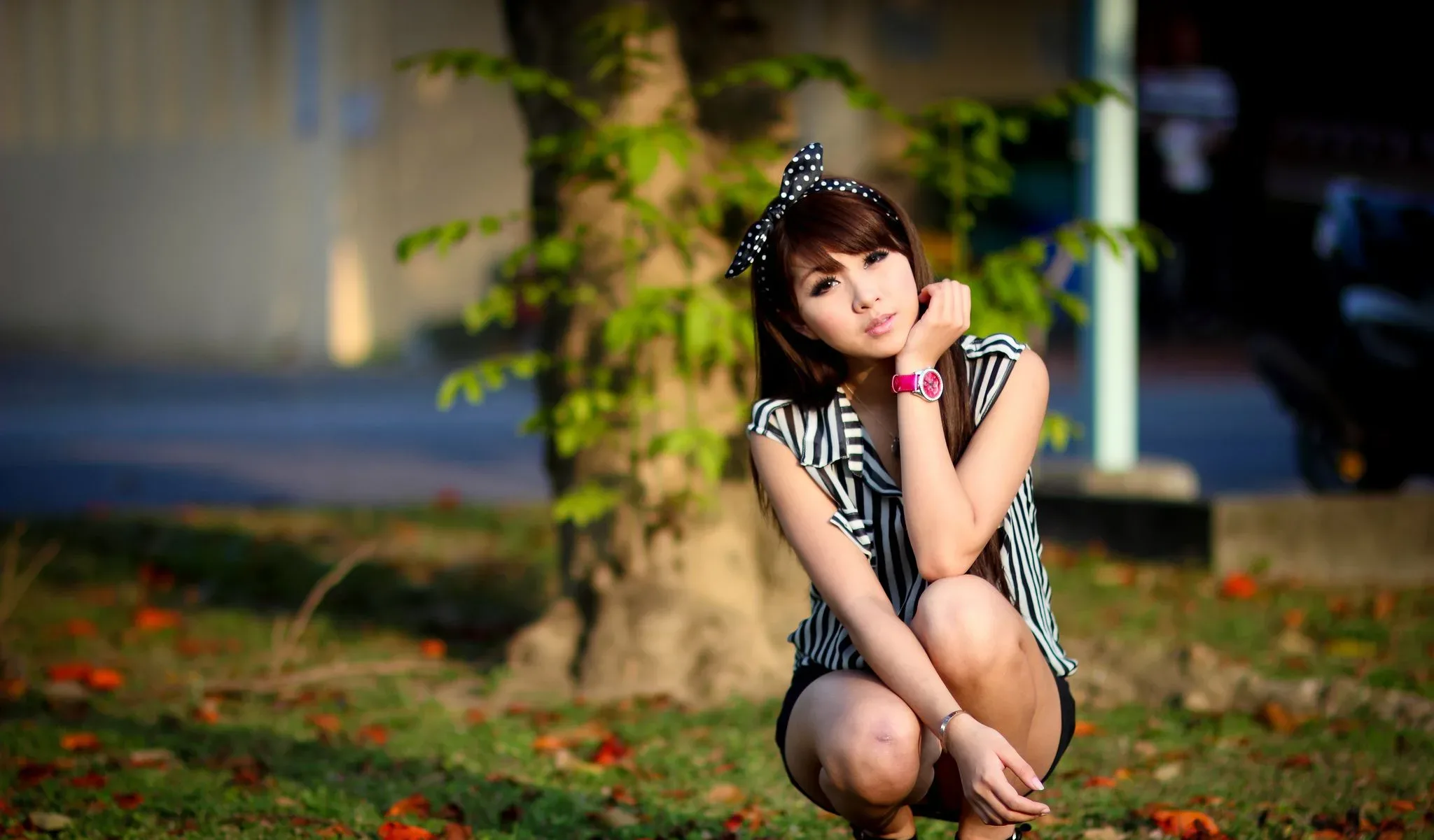 [Buổi chụp ảnh ngoài trời của Beautyleg]LUCY+AVY- Buổi chụp ảnh ngoài trời tươi mới và đẹp mắt - 23