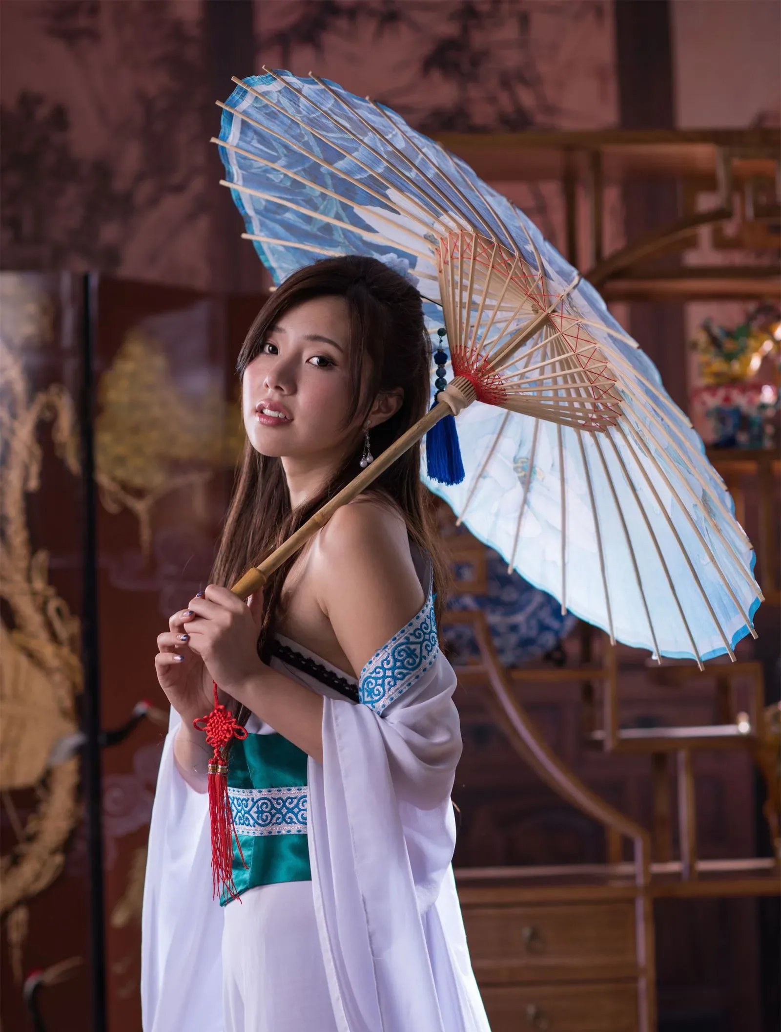 [Tập đặc biệt của Beautyleg] Chụp ảnh chân dung phong cách Trung Hoa cổ điển của Chen Siying Zora tại studio Qin Er. - 19