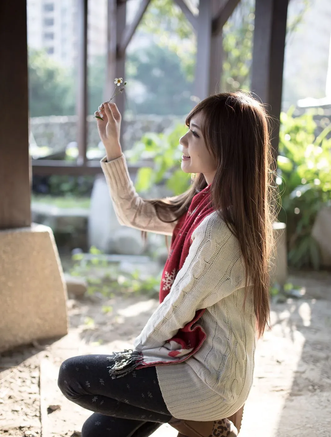 [Chương bổ sung của Beautyleg] Trương Ách Chu - Buổi chụp ảnh ngoài trời tại Công viên Văn hóa Hakka - 28