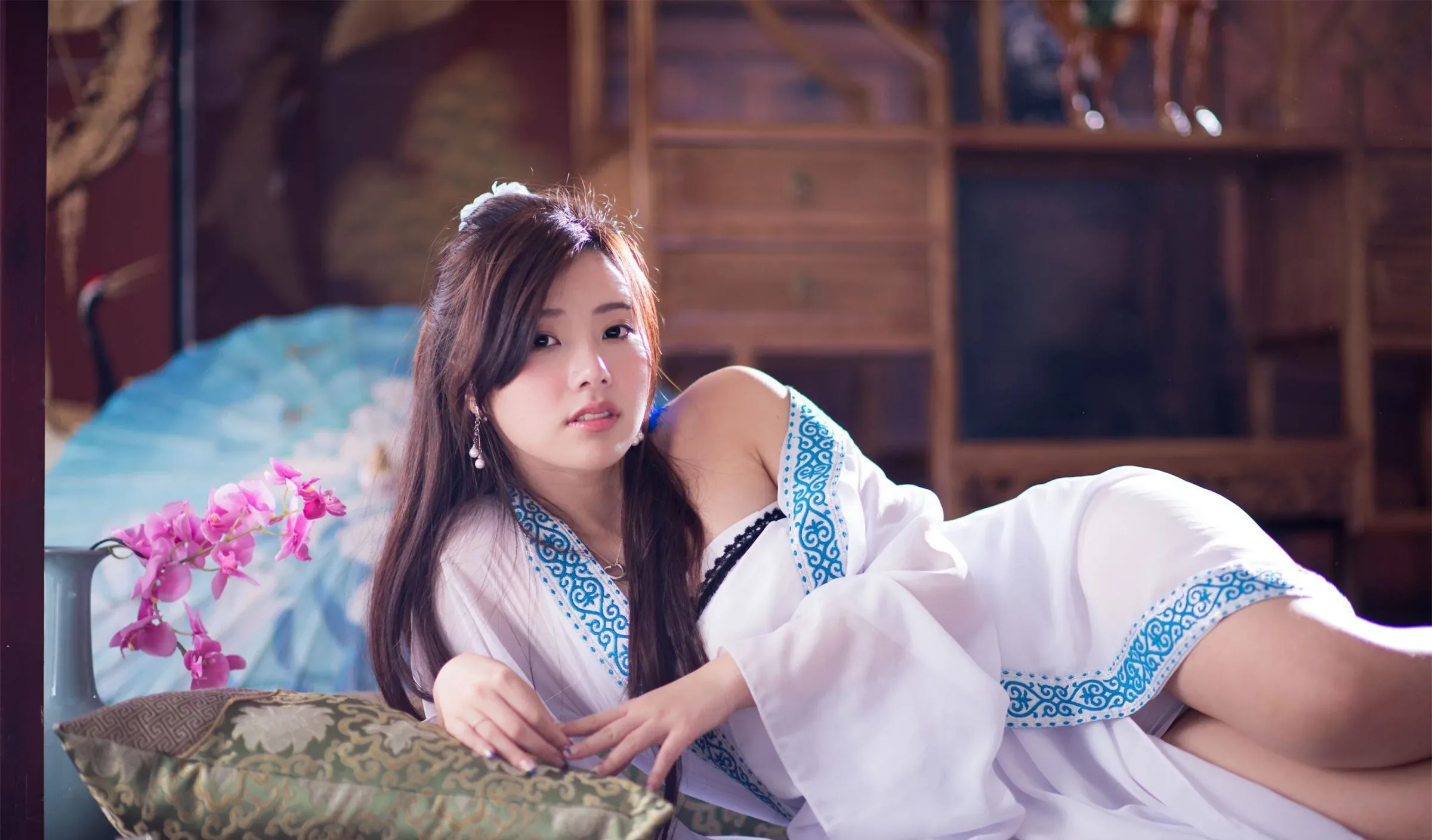[Tập đặc biệt của Beautyleg] Chụp ảnh chân dung phong cách Trung Hoa cổ điển của Chen Siying Zora tại studio Qin Er. - 27