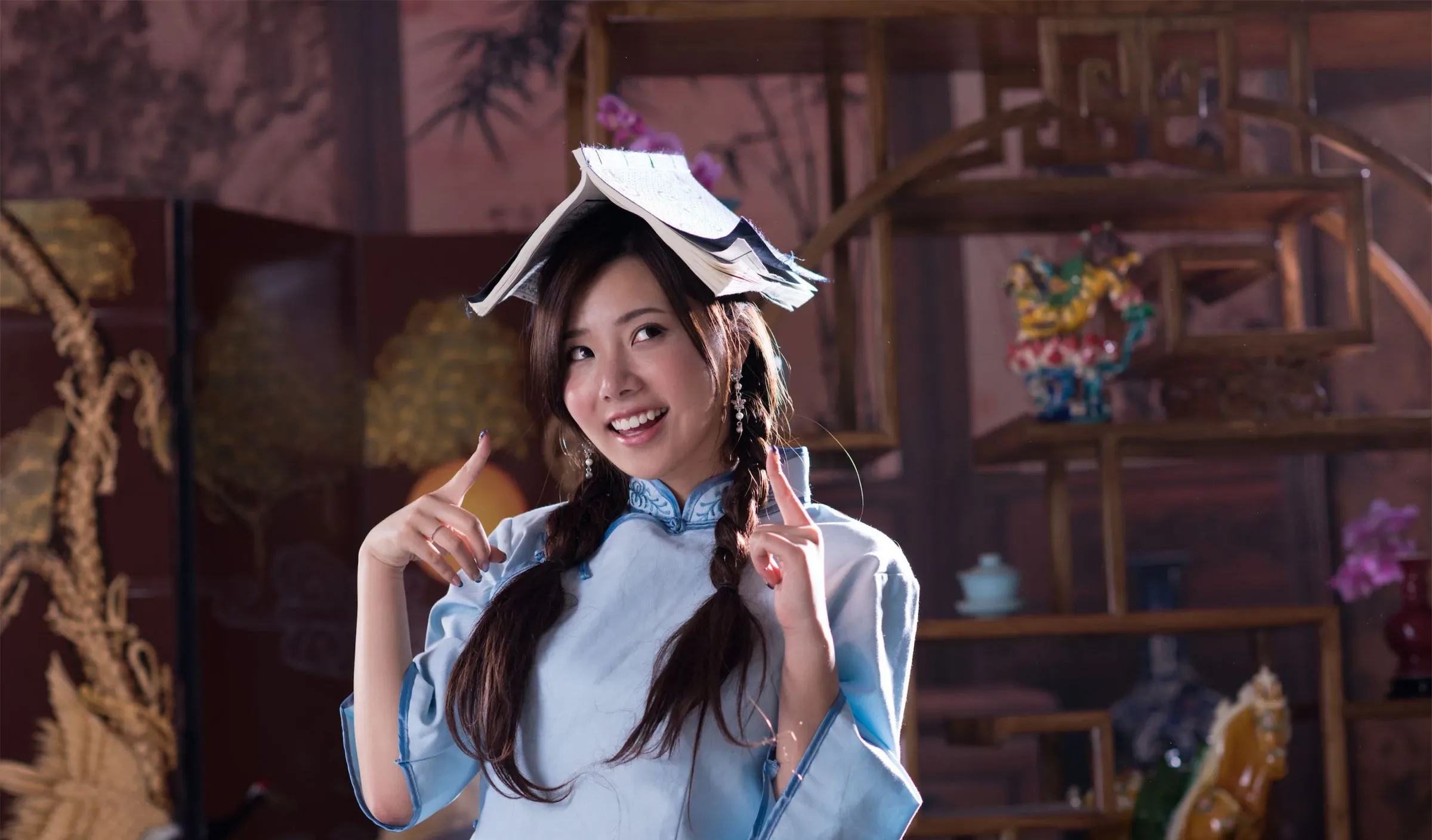 [Tập đặc biệt của Beautyleg] Chụp ảnh chân dung phong cách Trung Hoa cổ điển của Chen Siying Zora tại studio Qin Er. - 1