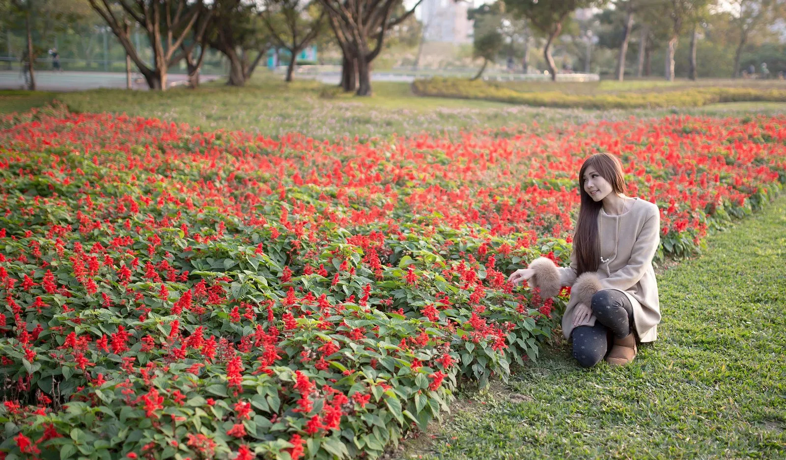 [Chương bổ sung của Beautyleg] Trương Ách Chu - Buổi chụp ảnh ngoài trời tại Công viên Văn hóa Hakka - 65