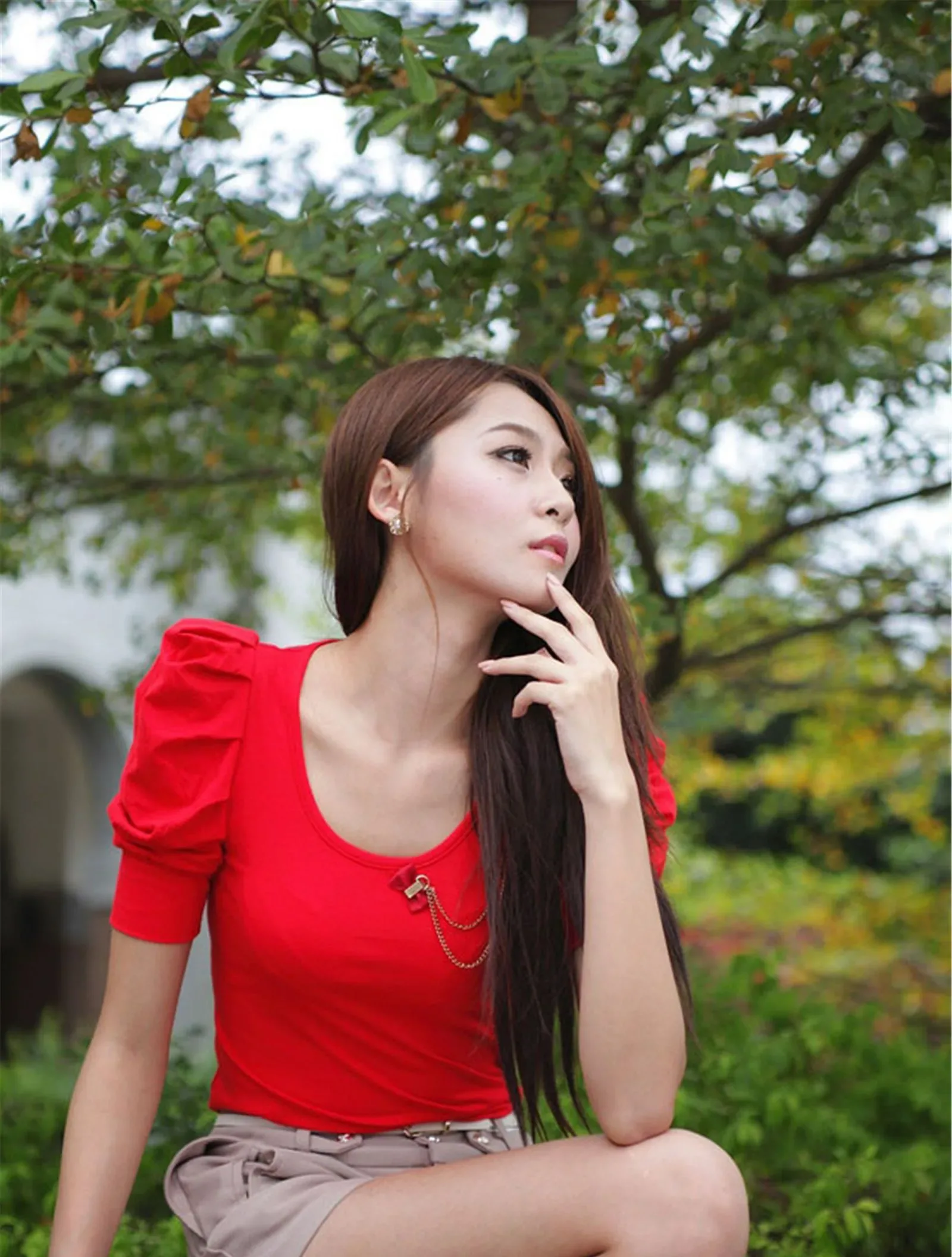 [Tập đặc biệt của Beautyleg] Winnie Xiaoxue - Hình ảnh độ phân giải cao về buổi chụp ảnh ngoại cảnh thanh lịch tại Đại học Quốc gia Đài Loan - 11