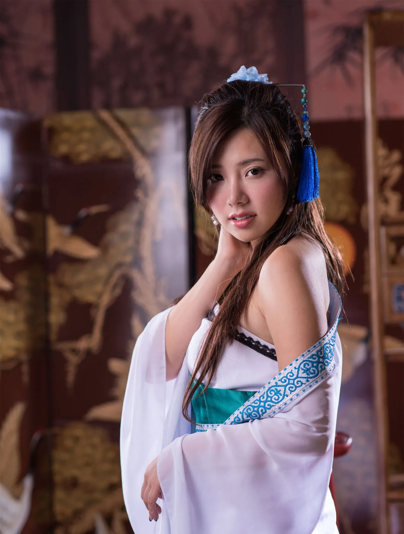 [Tập đặc biệt của Beautyleg] Chụp ảnh chân dung phong cách Trung Hoa cổ điển của Chen Siying Zora tại studio Qin Er. - 22