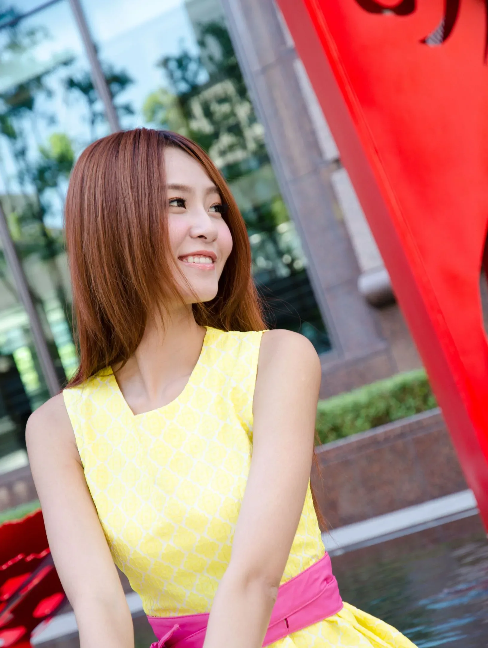 [Buổi chụp ảnh ngoài trời của Beautyleg] Winnie Xiaoxue - Bộ ảnh Ultra HD tại khu mua sắm Xinyi - 50