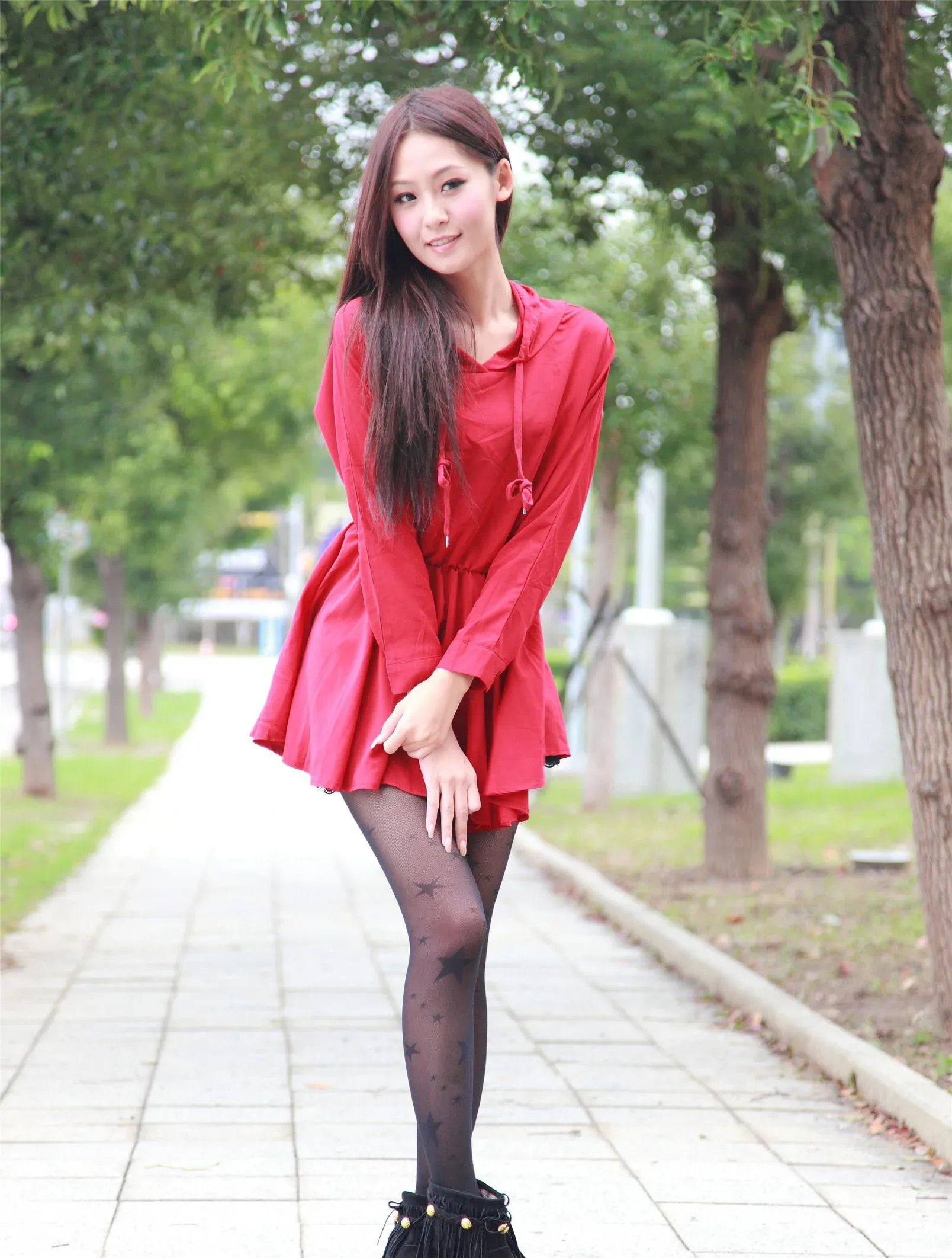 [Buổi chụp ảnh ngoài trời của Beautyleg] Winnie Xiaoxue - Bộ ảnh đường phố tại Sân vận động huyện Tân Trúc. - 26