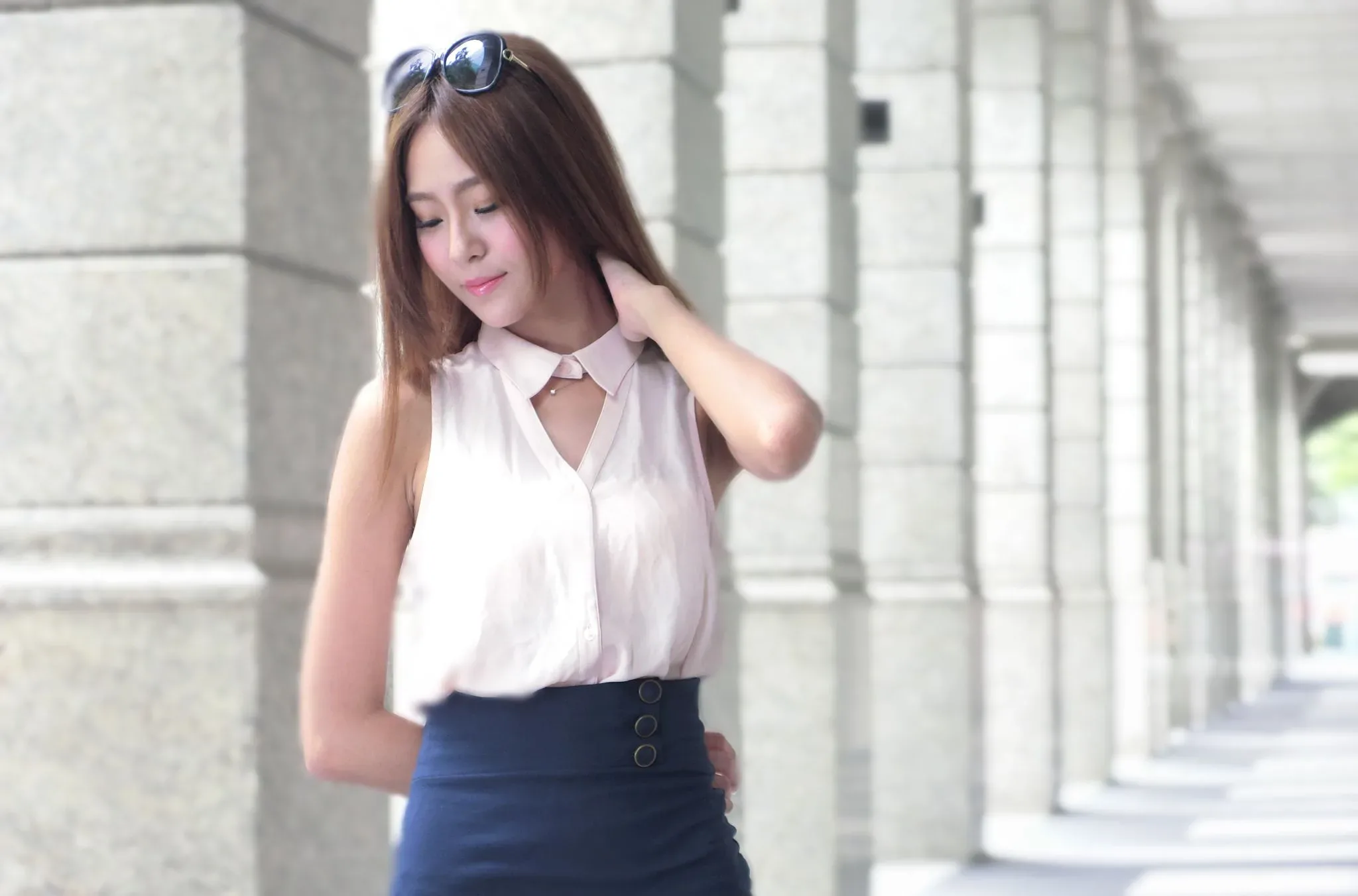 [Tập đặc biệt của Beautyleg] Winnie Xiaoxue - Buổi chụp ảnh ngoại cảnh tại khu mua sắm Xinyi - 73