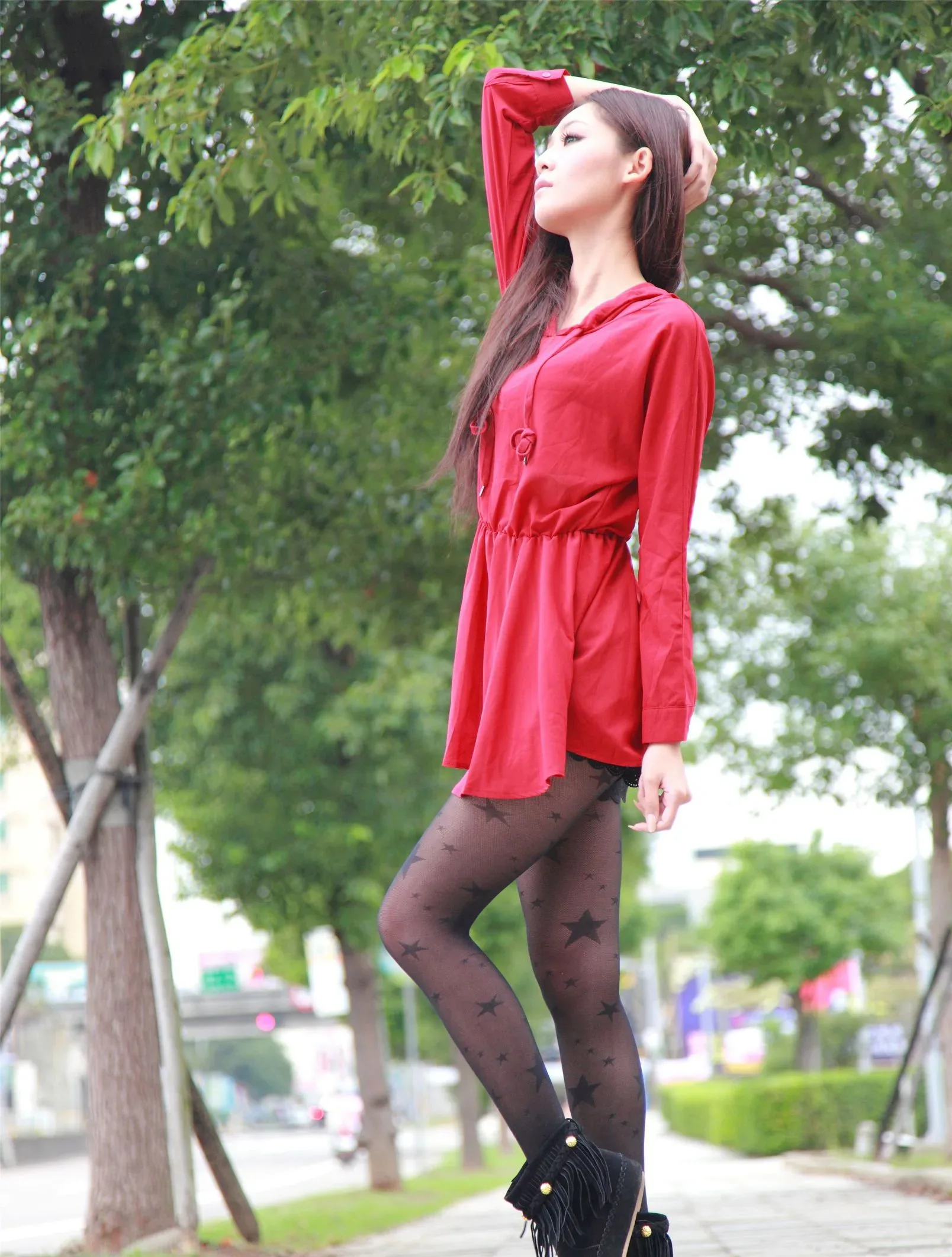 [Buổi chụp ảnh ngoài trời của Beautyleg] Winnie Xiaoxue - Bộ ảnh đường phố tại Sân vận động huyện Tân Trúc. - 27