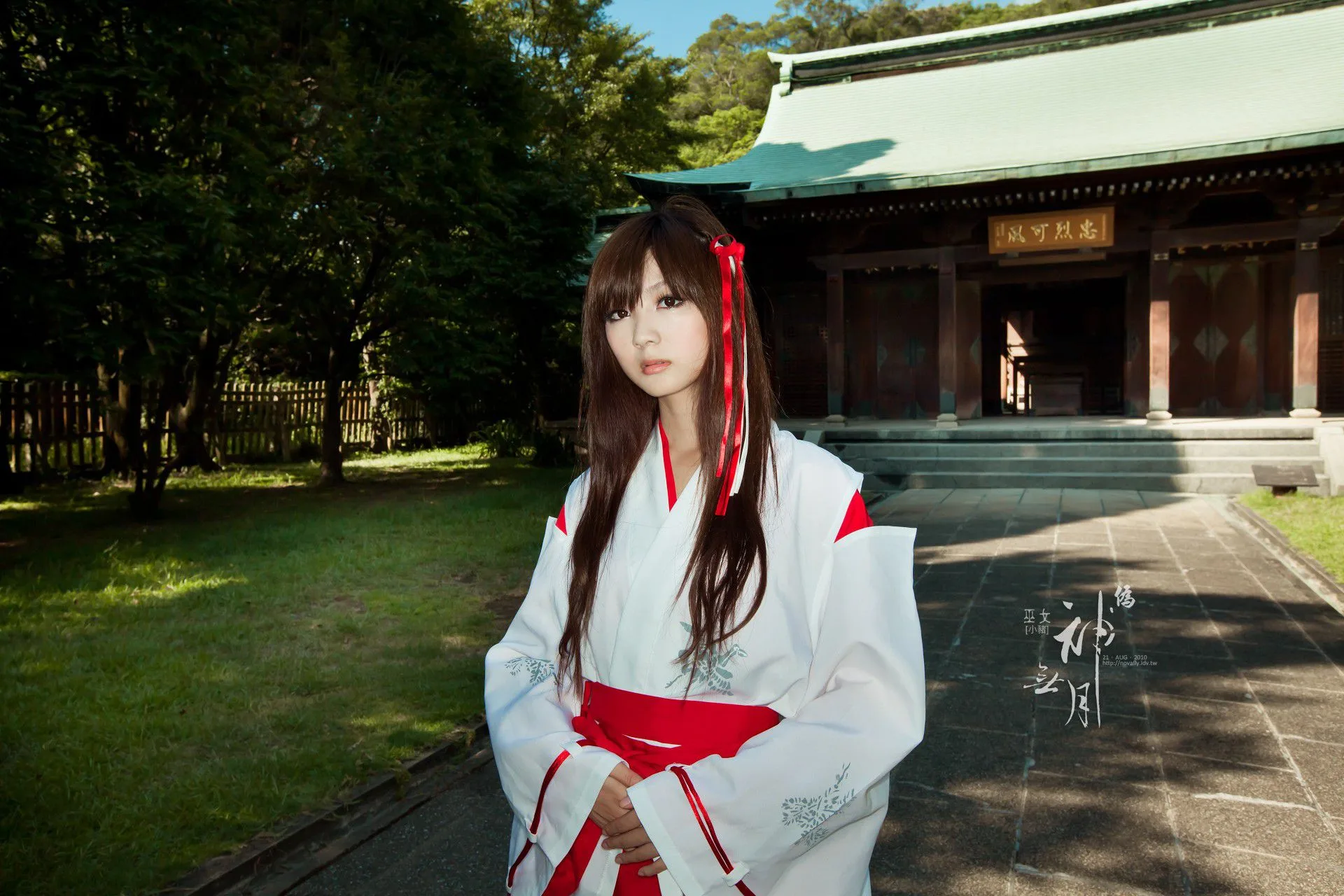[Vẻ đẹp Đài Loan] Giả. Cosplay Heo Nữ tu đền Kannazuki - Bộ ảnh độ phân giải cao - 1