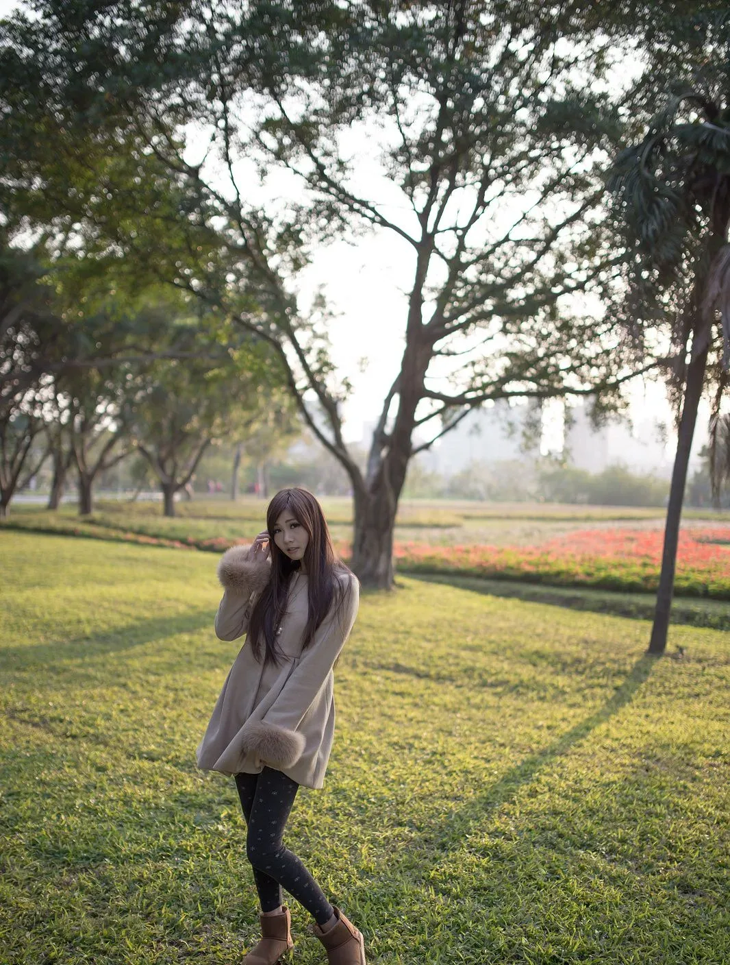 [Chương bổ sung của Beautyleg] Trương Ách Chu - Buổi chụp ảnh ngoài trời tại Công viên Văn hóa Hakka - 61