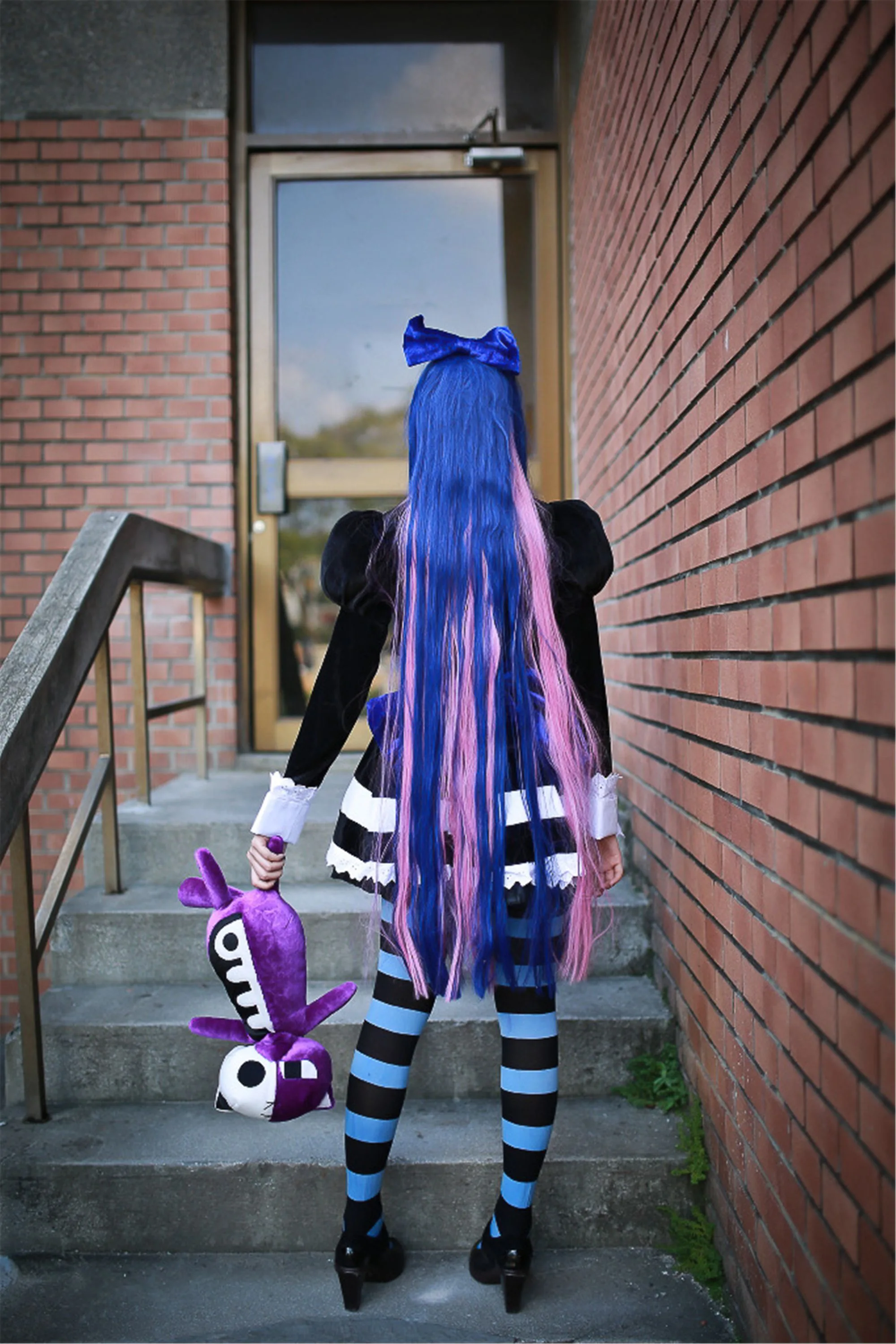 [Nữ cosplayer người Đài Loan] NiniCOSẢnh chụp ngoài trời của Stocking - 30