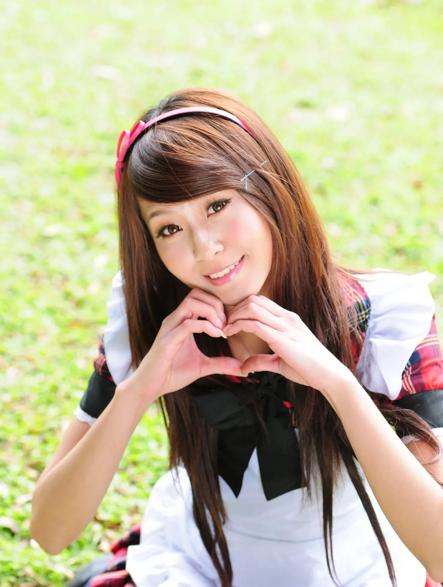 [Buổi chụp ảnh ngoài trời của Beautyleg] Winnie Xiaoxue - Bộ ảnh ngoài trời ngọt ngào và dễ thương trong trang phục hầu gái. - 62