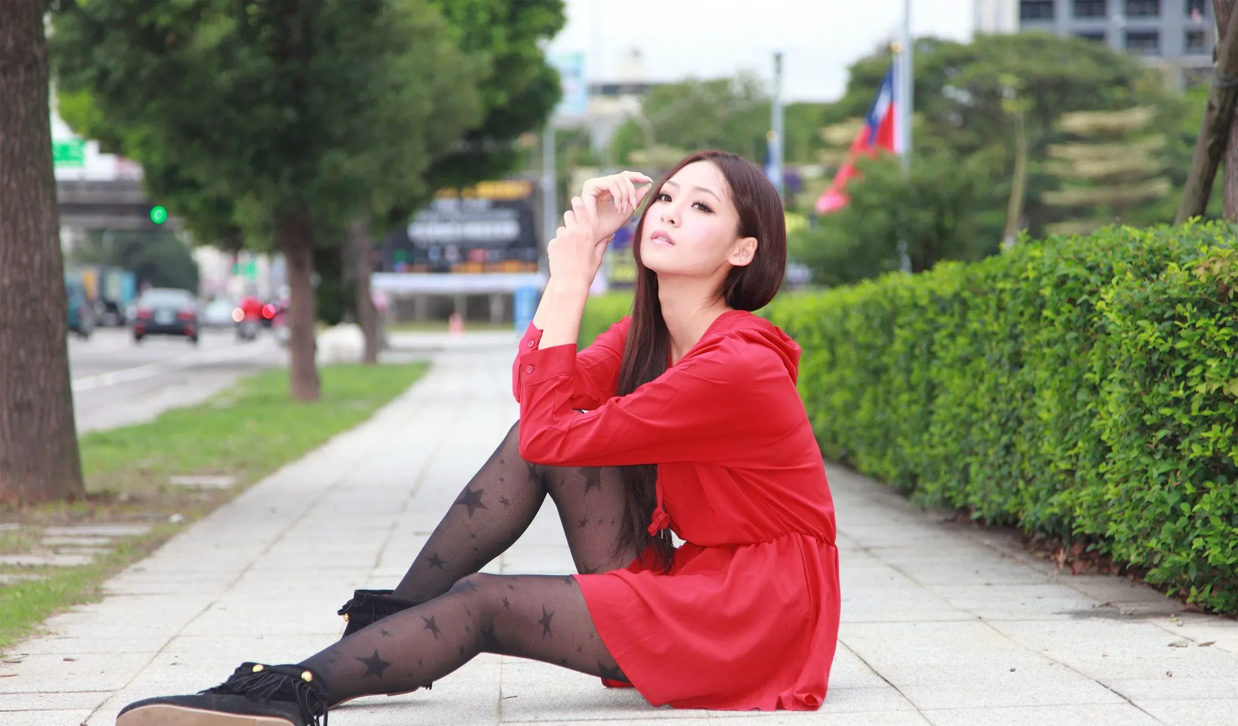 [Buổi chụp ảnh ngoài trời của Beautyleg] Winnie Xiaoxue - Bộ ảnh đường phố tại Sân vận động huyện Tân Trúc. - 13
