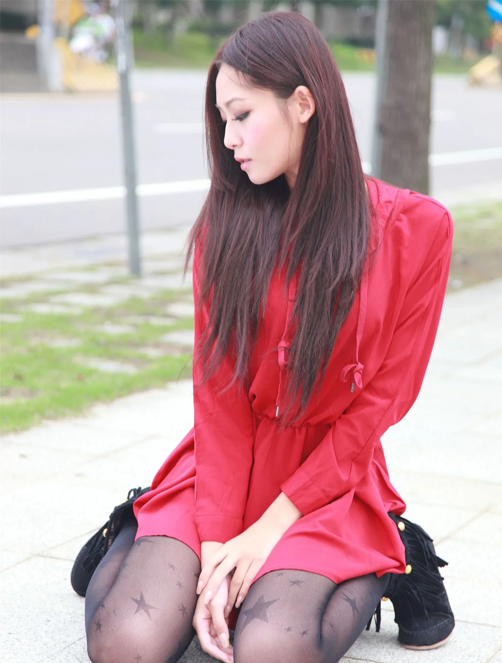 [Buổi chụp ảnh ngoài trời của Beautyleg] Winnie Xiaoxue - Bộ ảnh đường phố tại Sân vận động huyện Tân Trúc. - 16