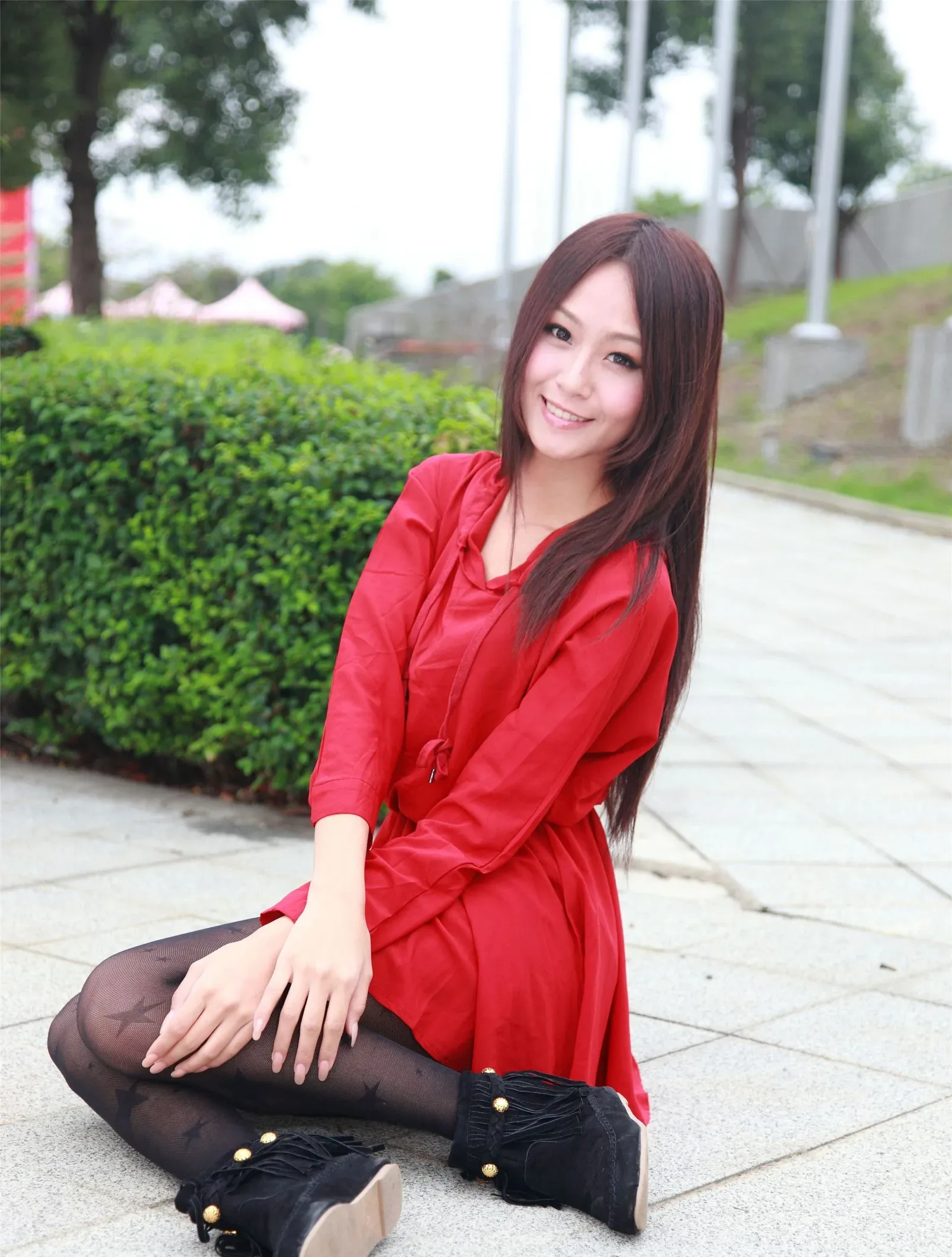 [Buổi chụp ảnh ngoài trời của Beautyleg] Winnie Xiaoxue - Bộ ảnh đường phố tại Sân vận động huyện Tân Trúc. - 38