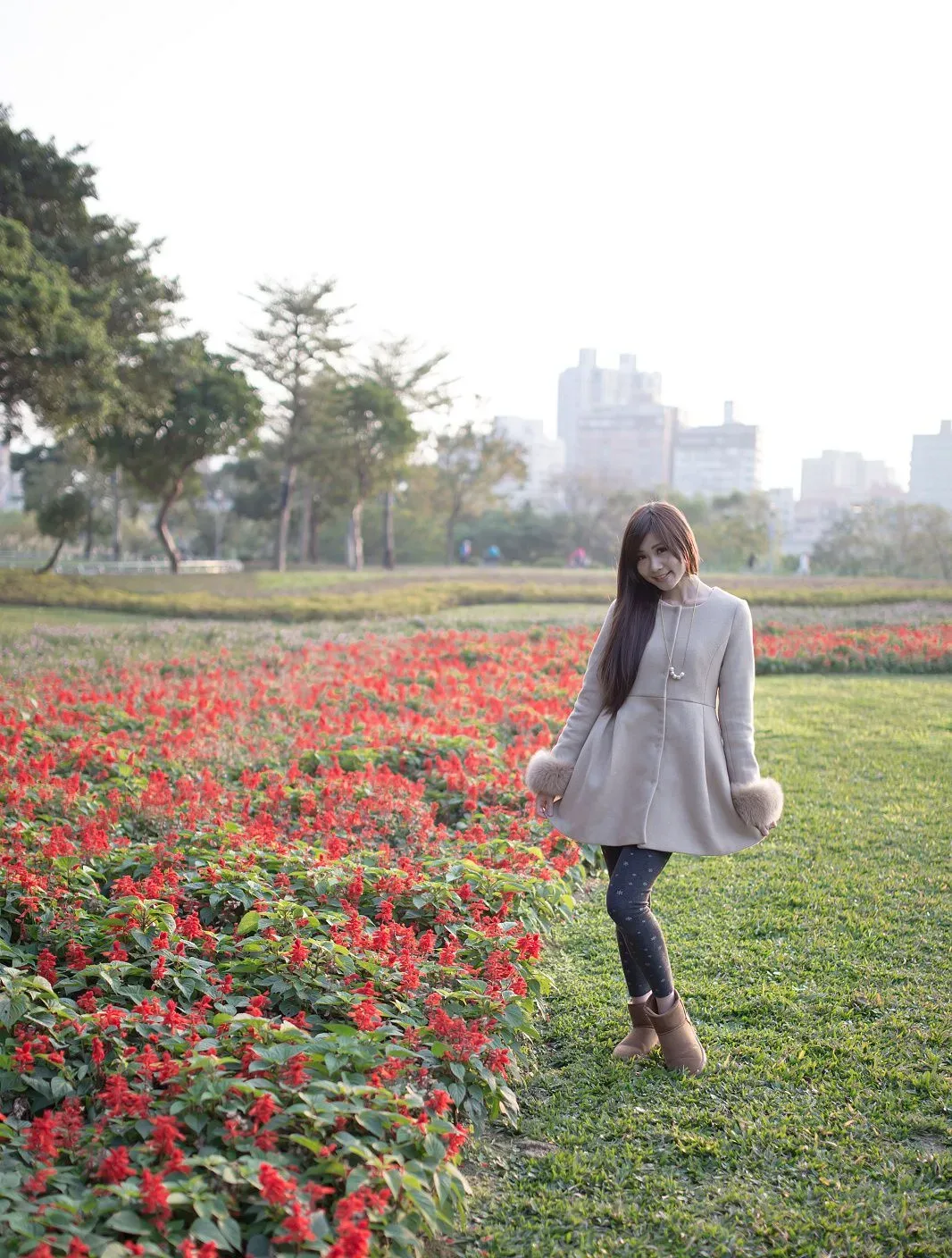 [Chương bổ sung của Beautyleg] Trương Ách Chu - Buổi chụp ảnh ngoài trời tại Công viên Văn hóa Hakka - 63