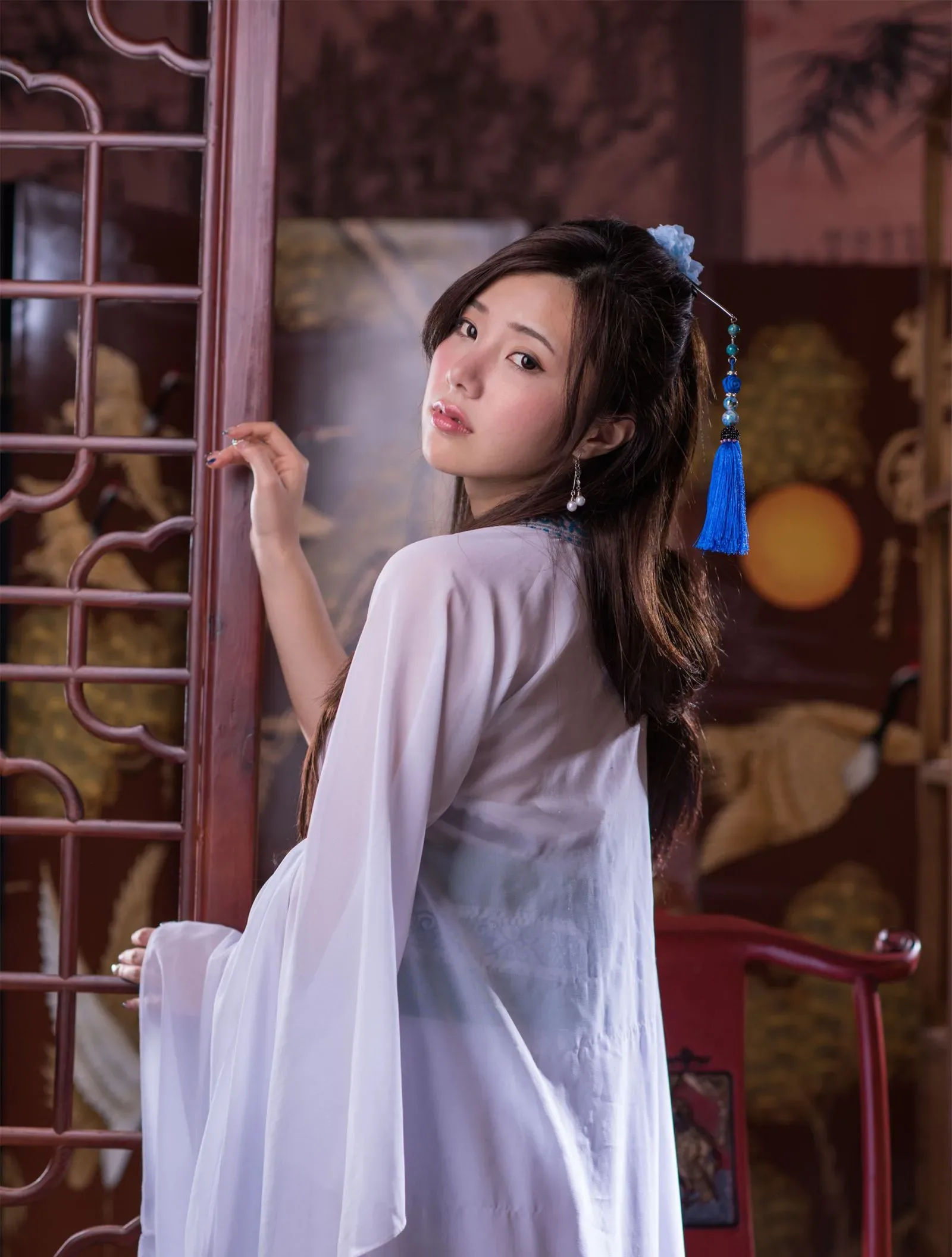 [Tập đặc biệt của Beautyleg] Chụp ảnh chân dung phong cách Trung Hoa cổ điển của Chen Siying Zora tại studio Qin Er. - 33