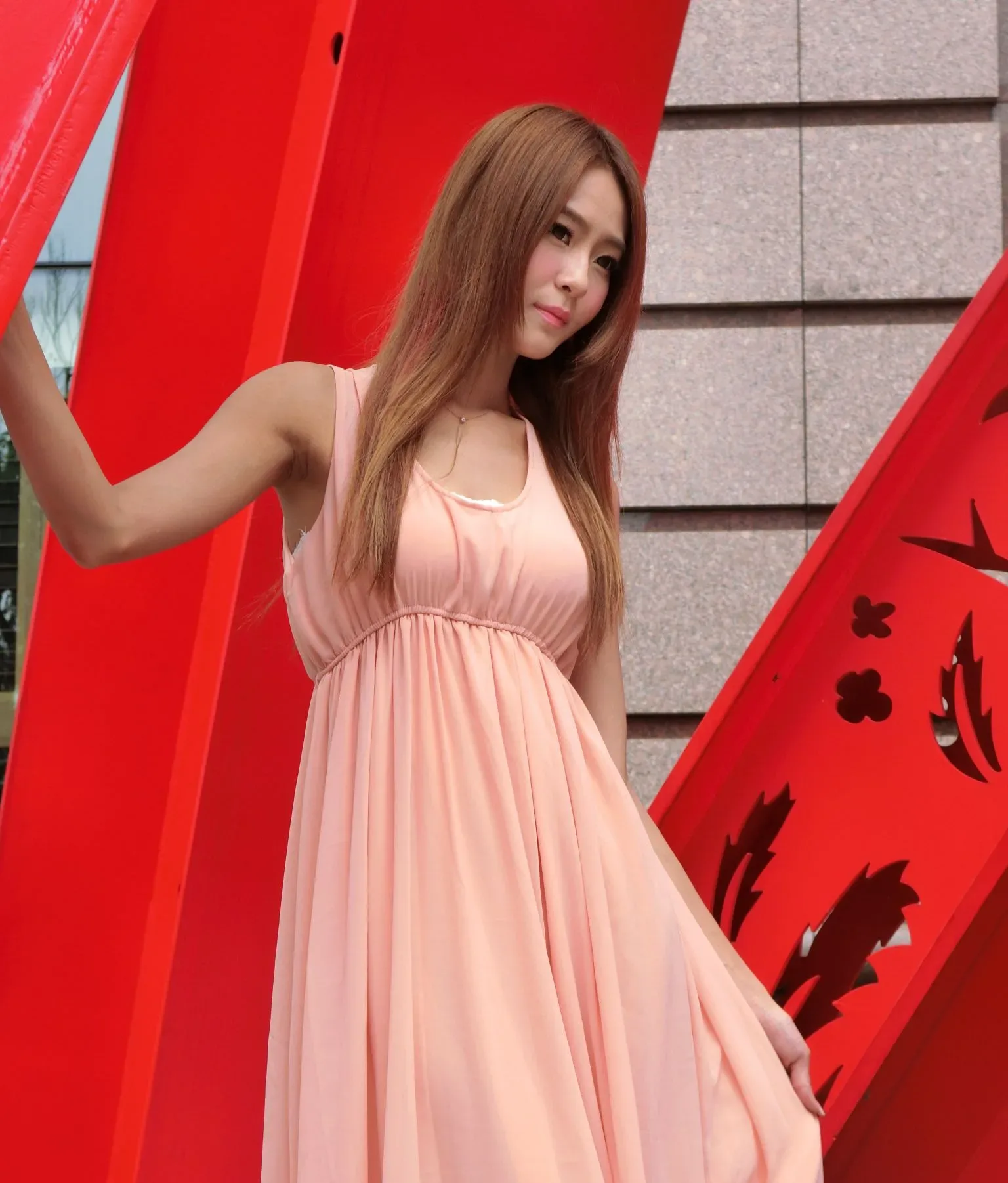 [Tập đặc biệt của Beautyleg] Winnie Xiaoxue - Buổi chụp ảnh ngoại cảnh tại khu mua sắm Xinyi - 54