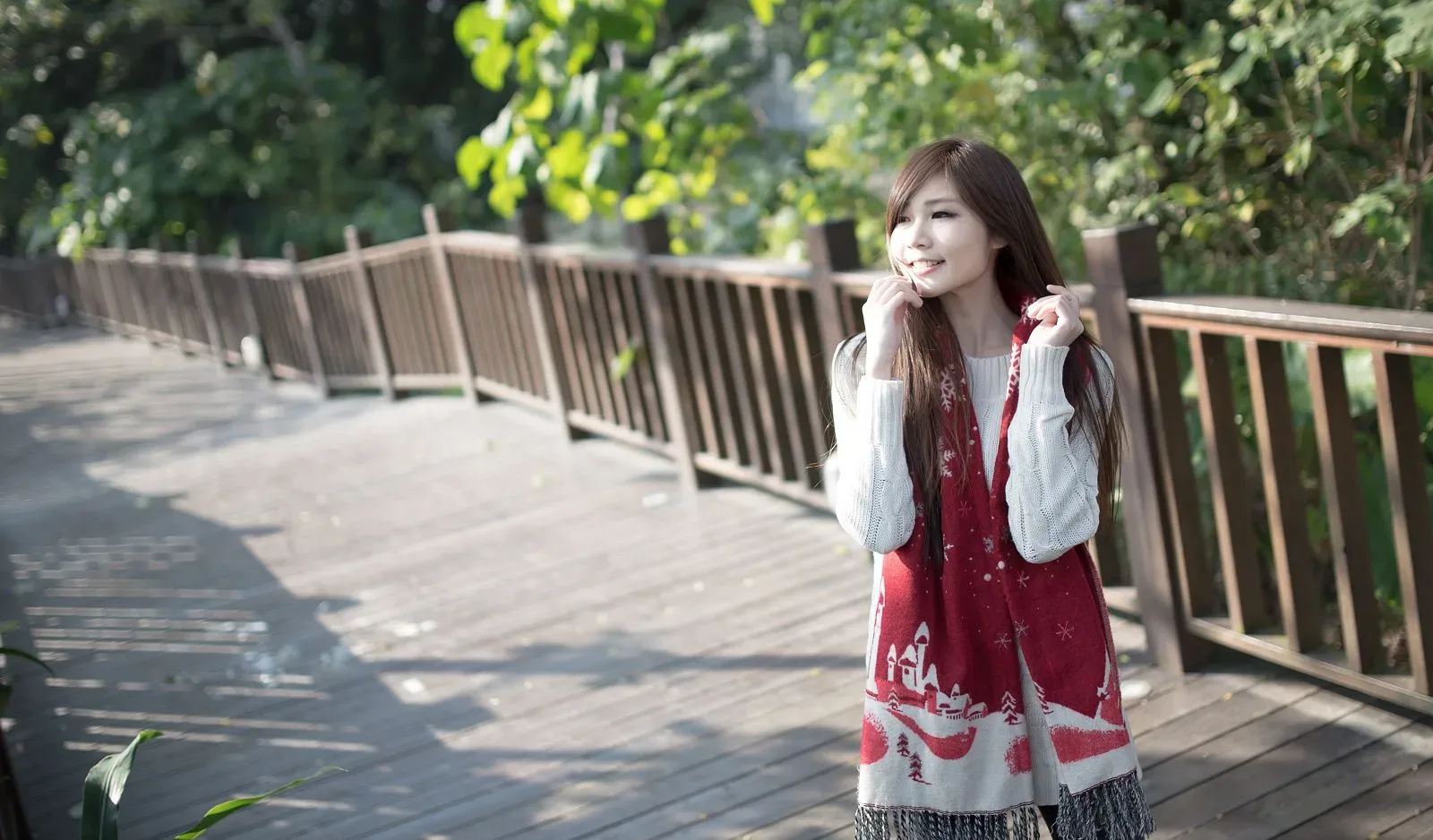 [Chương bổ sung của Beautyleg] Trương Ách Chu - Buổi chụp ảnh ngoài trời tại Công viên Văn hóa Hakka - 14