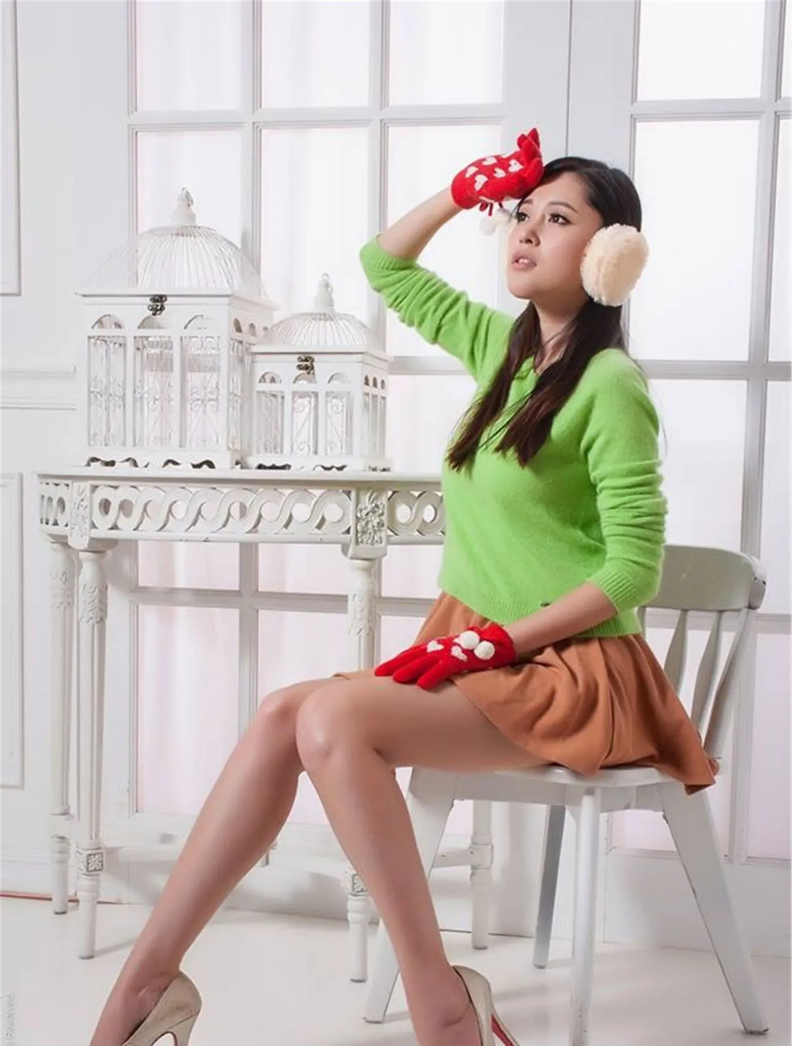[Tập đặc biệt của Beautyleg] Avy Du Kewei (Tian Xiaoyu) - Bộ ảnh trang phục Giáng sinh - 36