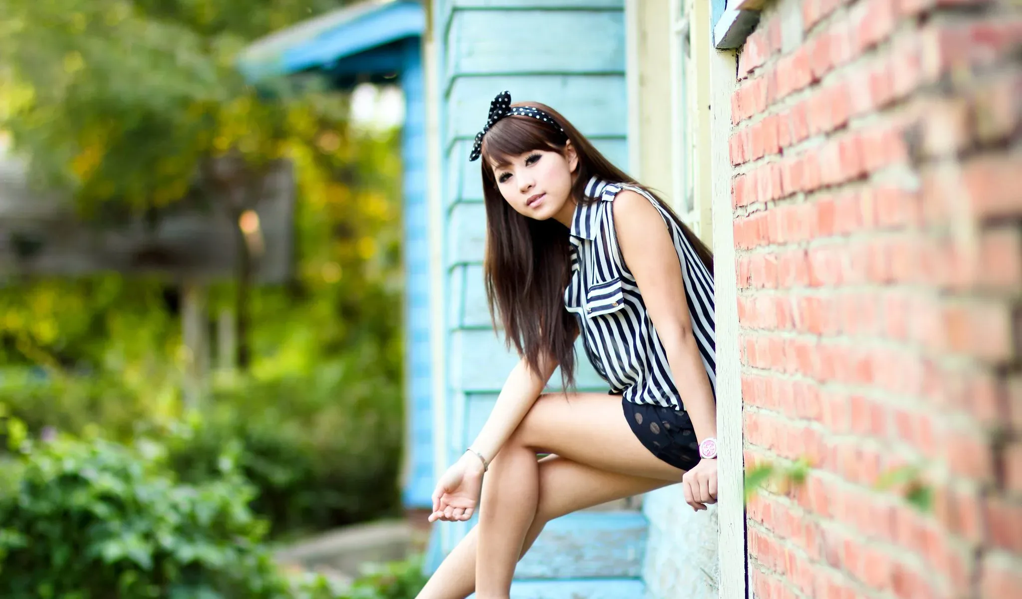 [Buổi chụp ảnh ngoài trời của Beautyleg]LUCY+AVY- Buổi chụp ảnh ngoài trời tươi mới và đẹp mắt - 25