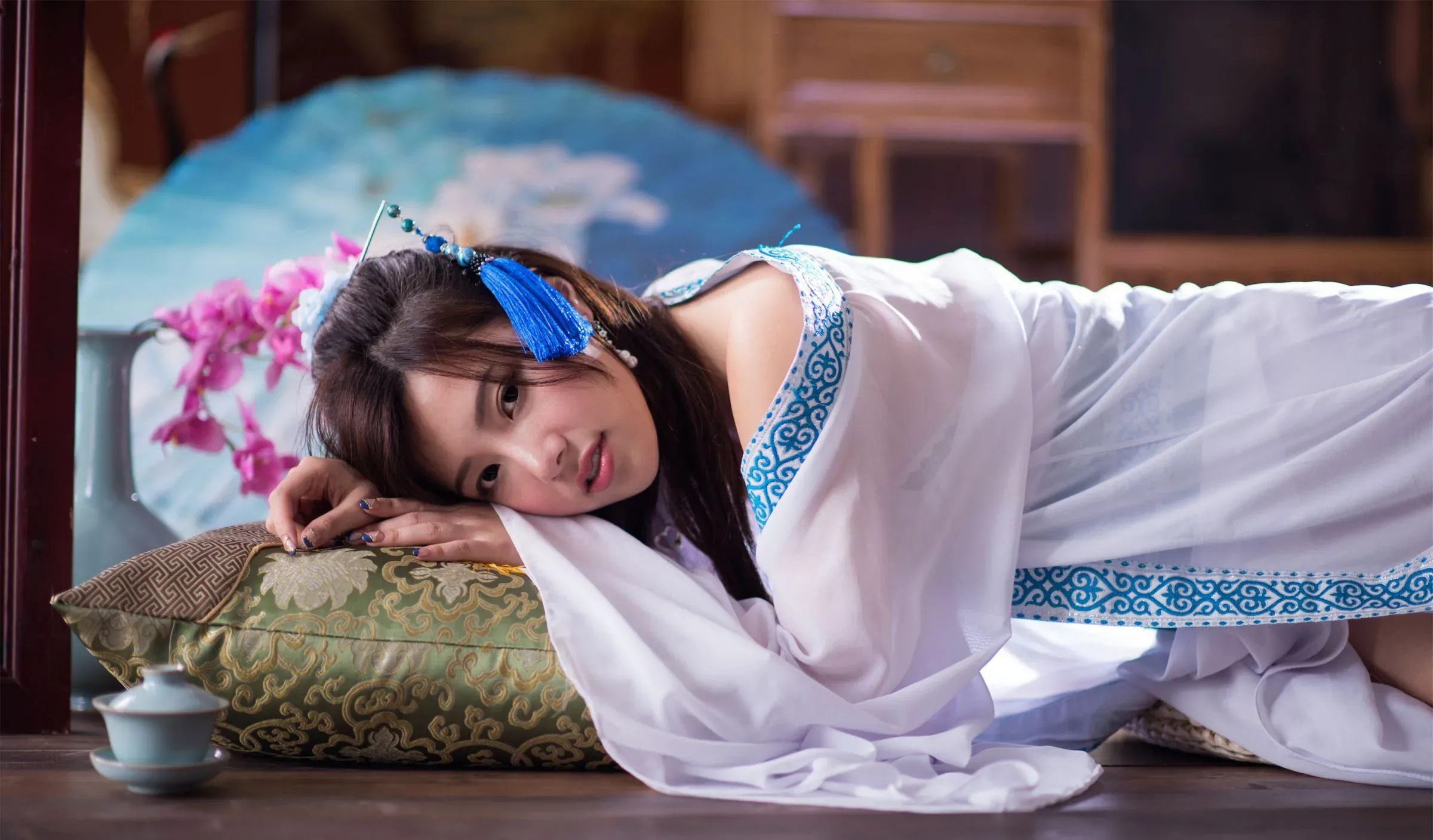 [Tập đặc biệt của Beautyleg] Chụp ảnh chân dung phong cách Trung Hoa cổ điển của Chen Siying Zora tại studio Qin Er. - 18