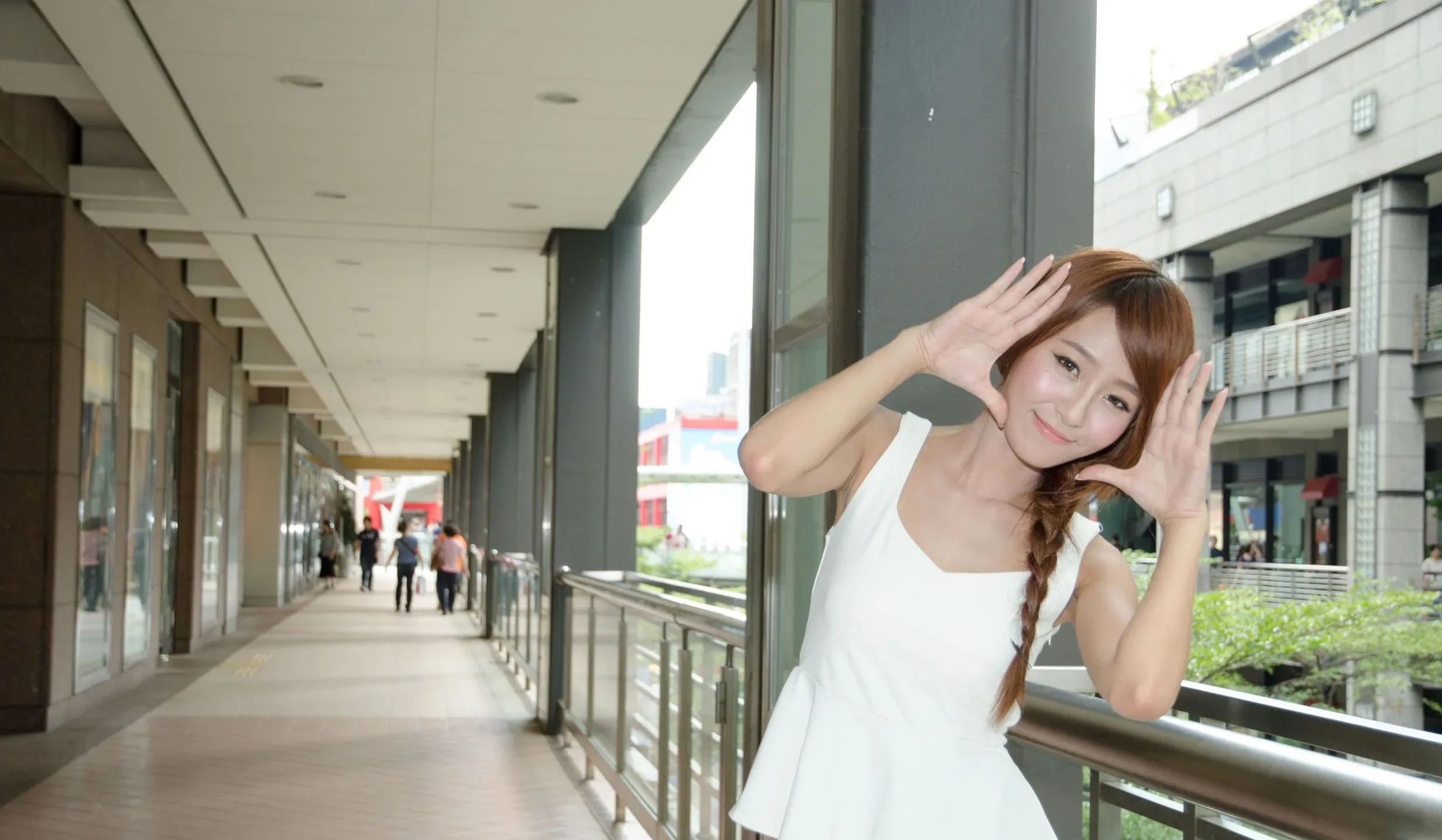 [Buổi chụp ảnh ngoài trời của Beautyleg] Winnie Xiaoxue - Bộ ảnh Ultra HD tại khu mua sắm Xinyi - 45