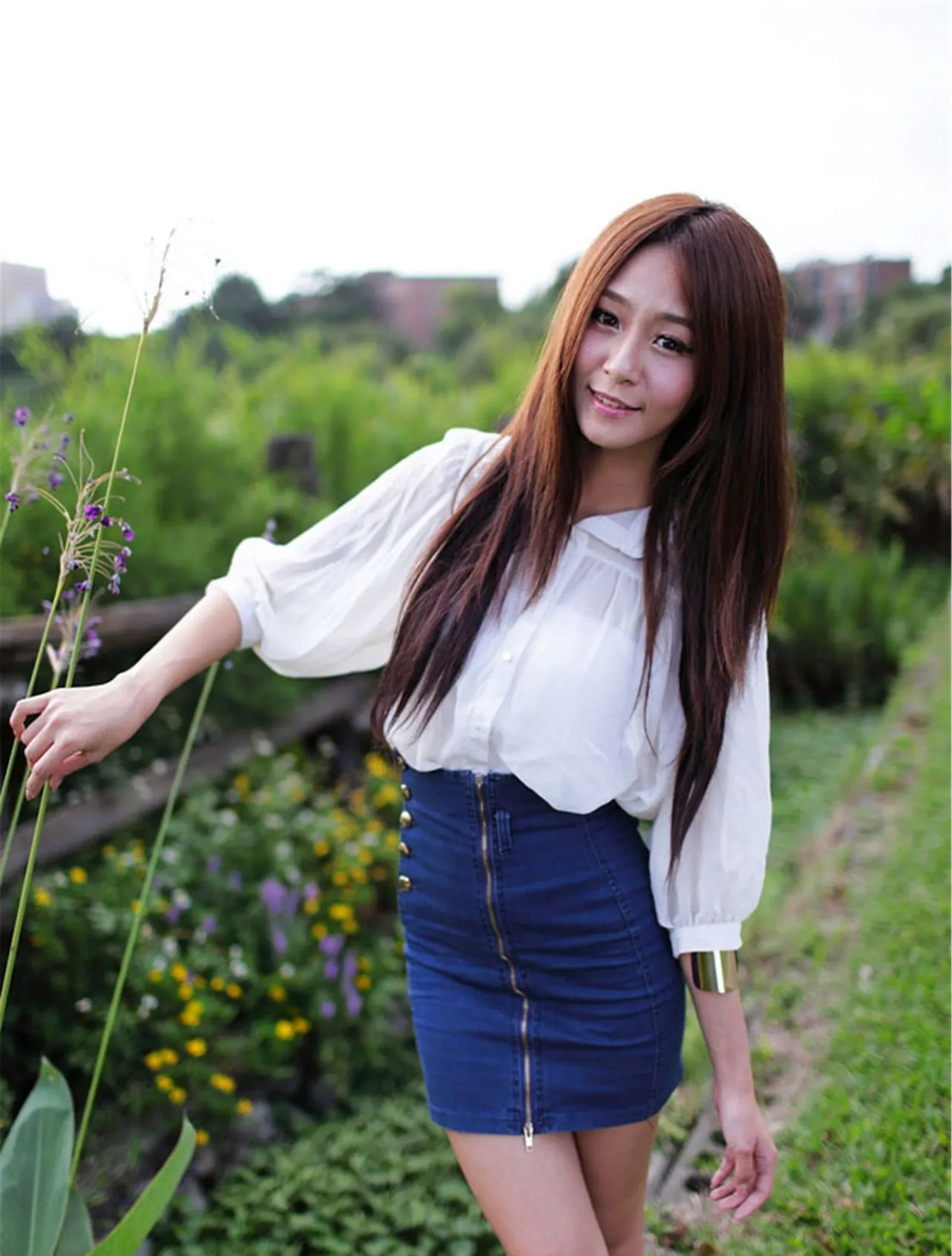 [Tập đặc biệt của Beautyleg] Winnie Xiaoxue - Hình ảnh độ phân giải cao về buổi chụp ảnh ngoại cảnh thanh lịch tại Đại học Quốc gia Đài Loan - 33