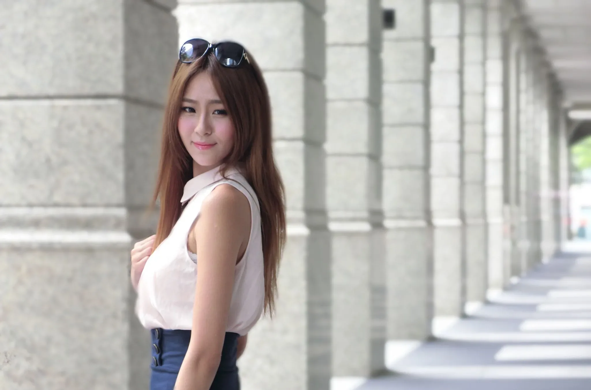 [Tập đặc biệt của Beautyleg] Winnie Xiaoxue - Buổi chụp ảnh ngoại cảnh tại khu mua sắm Xinyi - 89