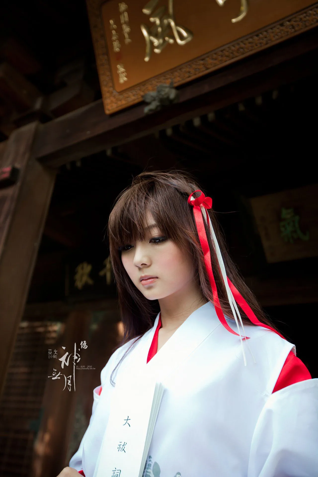 [Vẻ đẹp Đài Loan] Giả. Cosplay Heo Nữ tu đền Kannazuki - Bộ ảnh độ phân giải cao - 29